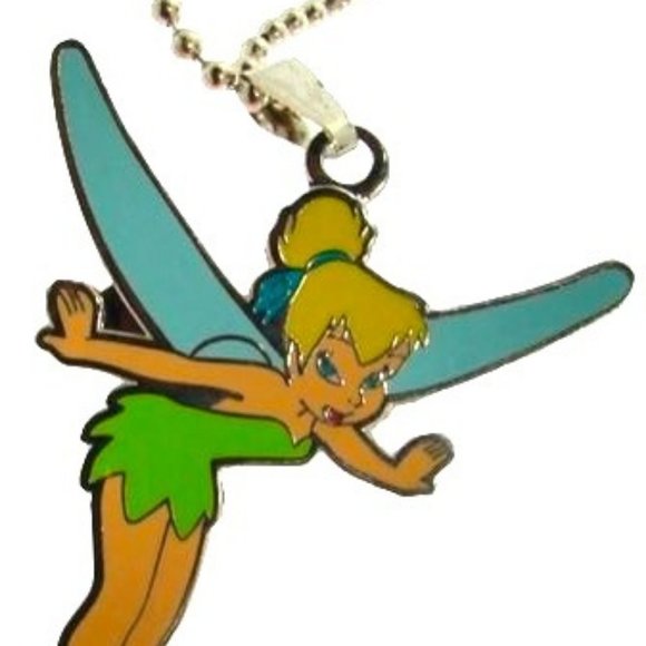 Disney Tinkerbell Necklace Kids  Jewelry  Little Girl - Picture 1 of 2